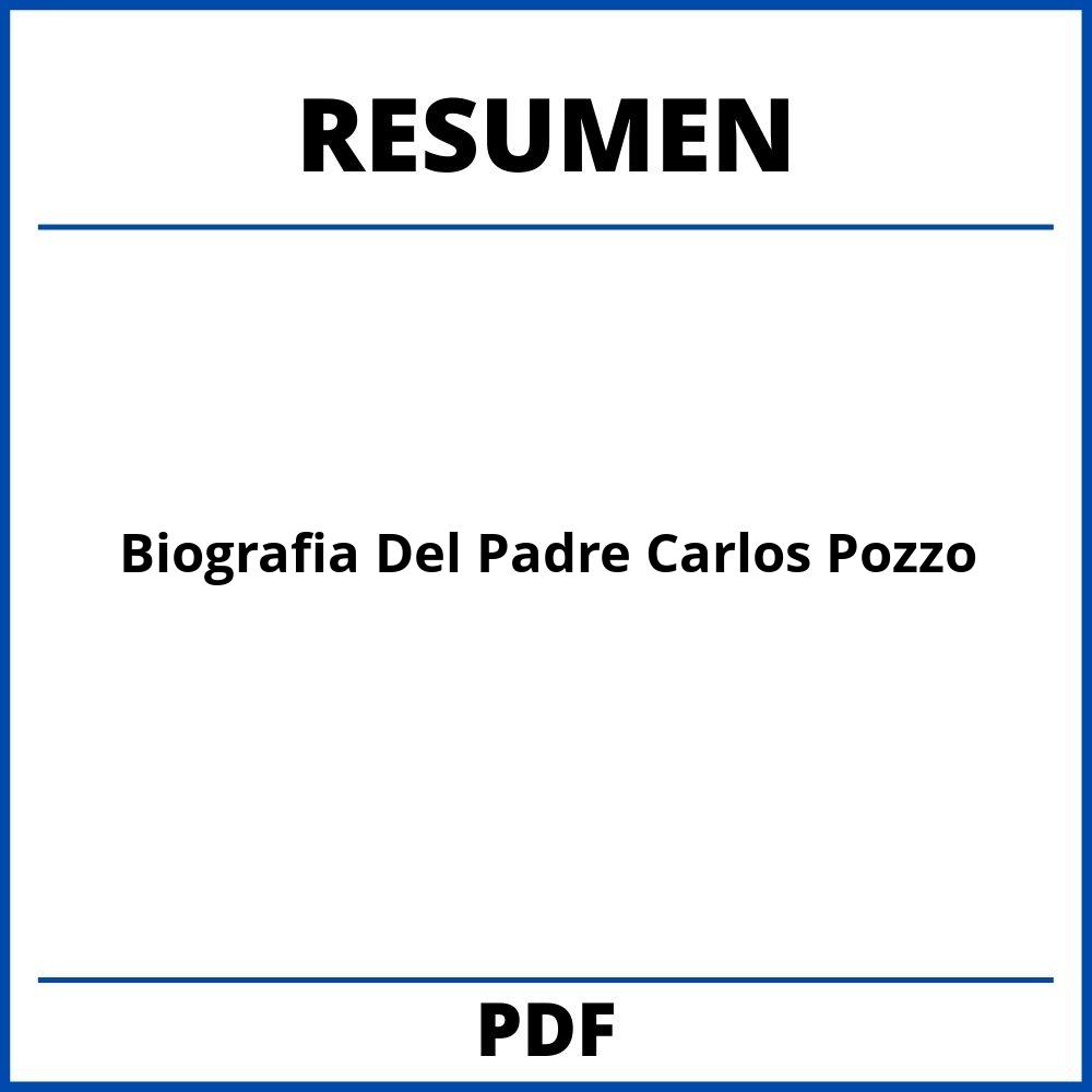 Biografia Del Padre Carlos Pozzo Resumen