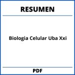 Resumen Biologia Celular Uba Xxi