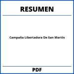 Campaña Libertadora De San Martín Resumen