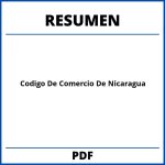 Resumen Del Codigo De Comercio De Nicaragua