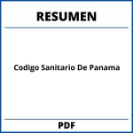 Resumen Del Codigo Sanitario De Panama