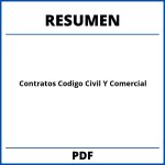 Contratos Codigo Civil Y Comercial Resumen
