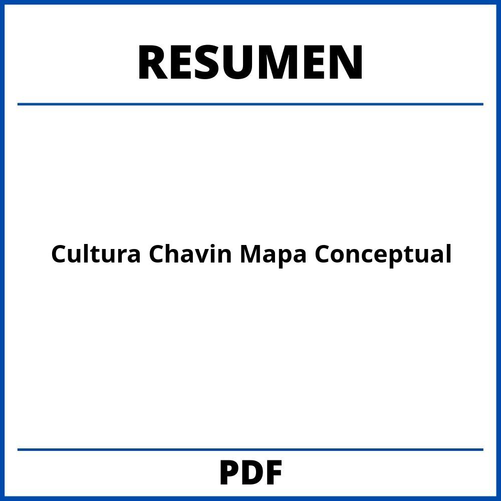 Cultura Chavin Resumen Mapa Conceptual