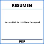 Decreto 2649 De 1993 Resumen Mapa Conceptual