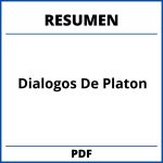Dialogos De Platon Resumen Pdf