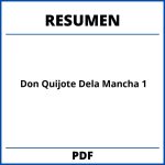 Don Quijote Dela Mancha Resumen Capitulo 1