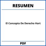 El Concepto De Derecho Hart Resumen