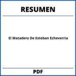 Resumen De El Matadero De Esteban Echeverria