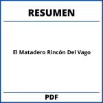 El Matadero Resumen Rincón Del Vago