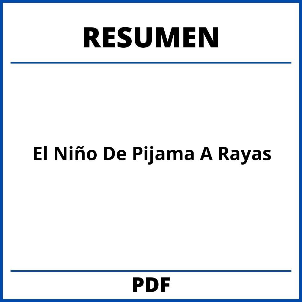 El Niño De Pijama A Rayas Resumen Por Capitulos