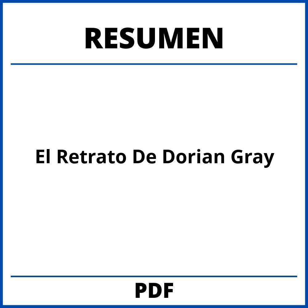 El Retrato De Dorian Gray Resumen