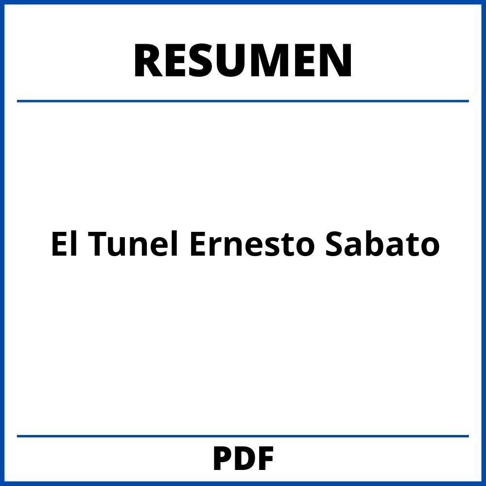 El Tunel Ernesto Sabato Resumen