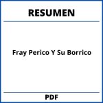 Fray Perico Y Su Borrico Resumen