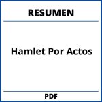 Resumen De Hamlet Por Actos