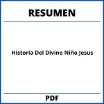 Historia Del Divino Niño Jesus Resumen