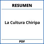 Resumen De La Cultura Chiripa