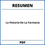 Resumen De La Historia De La Farmacia