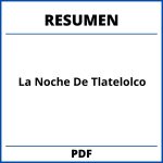 La Noche De Tlatelolco Resumen