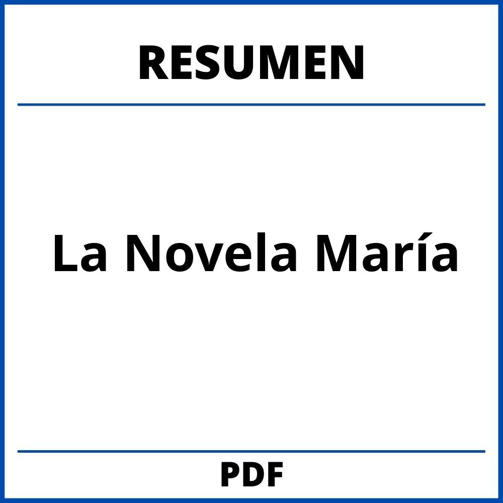 Resumen De La Novela María