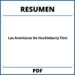 Las Aventuras De Huckleberry Finn Resumen