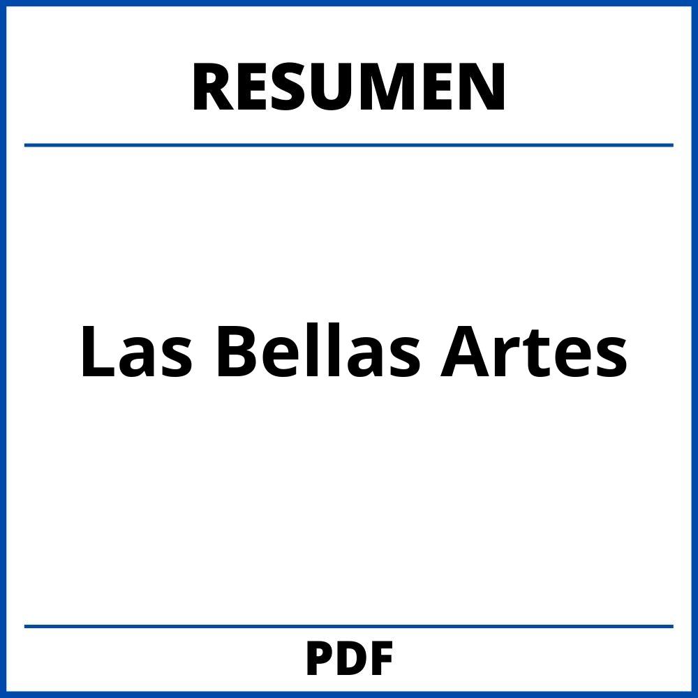 Resumen De Las Bellas Artes