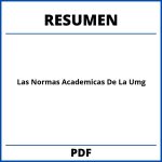Resumen De Las Normas Academicas De La Umg