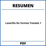 Lazarillo De Tormes Tratado 1 Resumen