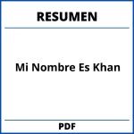 Mi Nombre Es Khan Resumen