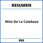 Mito De La Calabaza Resumen
