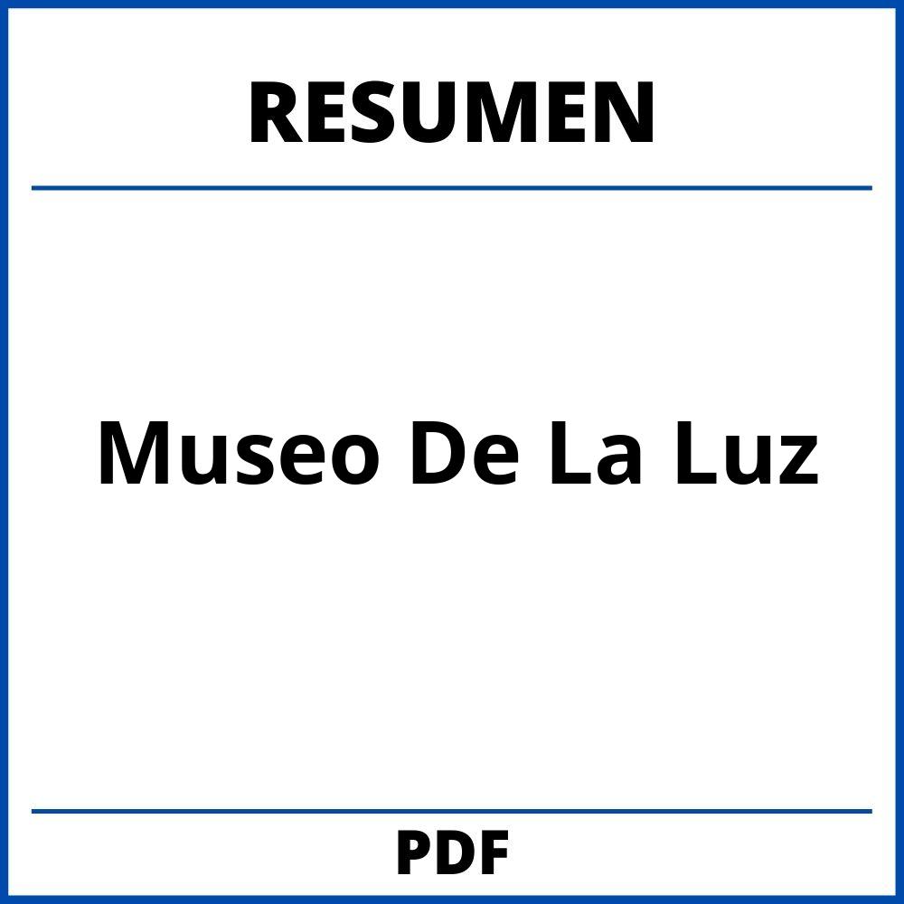 Museo De La Luz Resumen