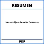 Novelas Ejemplares De Cervantes Resumen