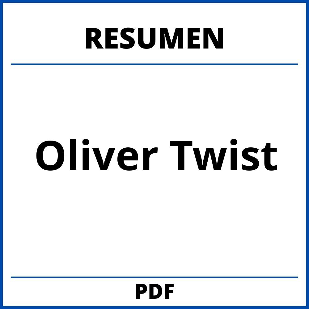 Resumen De Oliver Twist Por Capitulos