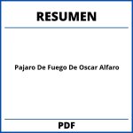 Resumen Del Pajaro De Fuego De Oscar Alfaro