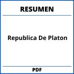 Republica De Platon Resumen Por Capitulos
