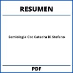 Resumen Semiologia Cbc Catedra Di Stefano