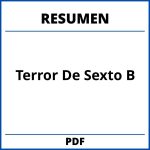 Terror De Sexto B Resumen