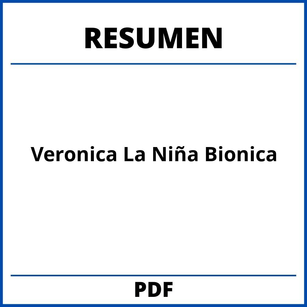 Resumen Libro Veronica La Niña Bionica Pdf